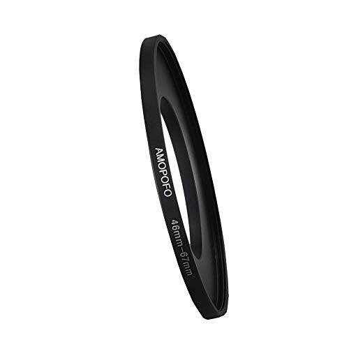 Image of 46mm Lens to 67mm Camera Filter Ring Compatible with for All Brands 46mm Lens and 67mm UV,ND,CPL Camera Filter Accessories