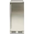 Blaze 15-Inch Outdoor Rated Compact Refrigerator | 3.2 Cu. Ft. Stainless Steel Fridge with Reversible Door & Adjustable Shelves | UL Certified for Outdoor Use | BLZ-SSRF-15