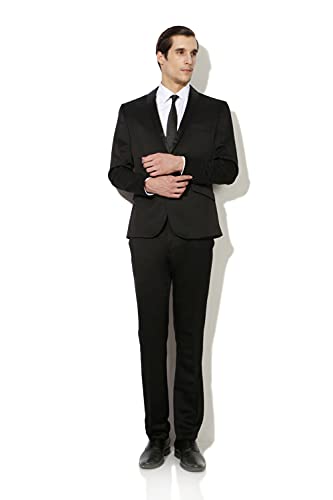 Image of Van Heusen V Dot Men's Notch Lapel Slim fit Suit Jacket