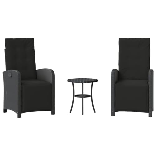 Ensemble de bistro moderne 3 pcs avec table et tabourets hauts - 2