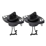 Huaqgu Tapón de Drenaje de Casco Universal, Tapone...: [Material]: Hecho de material ABS de alta calidad, nuestro tapón de drenaje es resistente y duradero. [Función]: estos tapones de drenaje de kayak se pueden usar para drenar el agua del casco interior del kayak, lo que ayuda a mantenerse seco mientra...