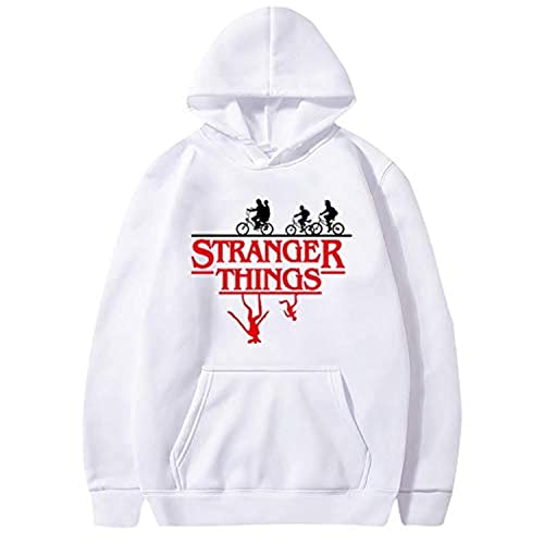 Stranger 3D Print Things Hoodie (White)