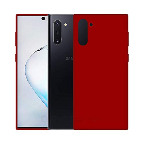 Image of Case Creation Luxurious OG Series for Oneplus Nord Case Cover,Anti-Dirty Slim Case Frosted Matte Cute Candy TPU Raised Bezel (Splash of Color) Back Cover for Oneplus Nord - Glamour Red