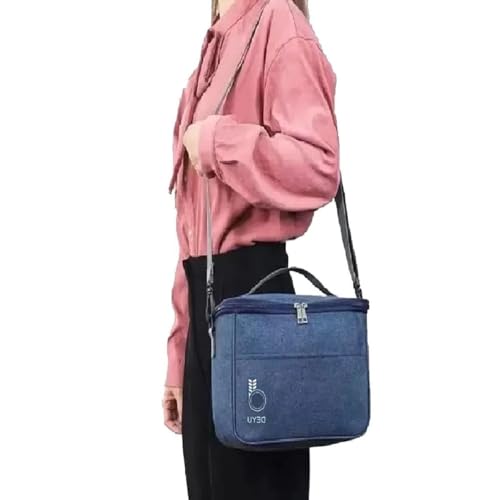 Bolsa Termica Cooler Fitness Bebida Agua Marmita Lanche Cerveja P, M ou G (Azul, G)