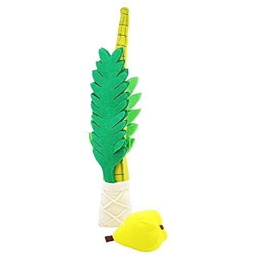The Dreidel Company Plush Lulav and Etrog Childrens Toy Set for Sukkot (Single)