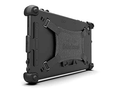 Mobiledemand Ultra Rugged Case For Lenovo Tab K10 Tablet – Heavy Duty Tablet Case – Briefcase Handle, Hand Strap – Shock Absorbing Rubber Bumpers, Hard Outer Shell, Fully Protective Case – Black #TOP6