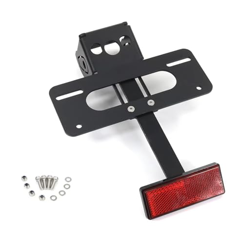 Support plaque d'immatriculation arrière moto rigide ZX-4RR - 4