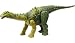 Jurassic World Dinosaur Toy Nigersaurus with Roar Sound & Attack Action, Wild Roar Posable Figure, Physical & Connected Digital Play