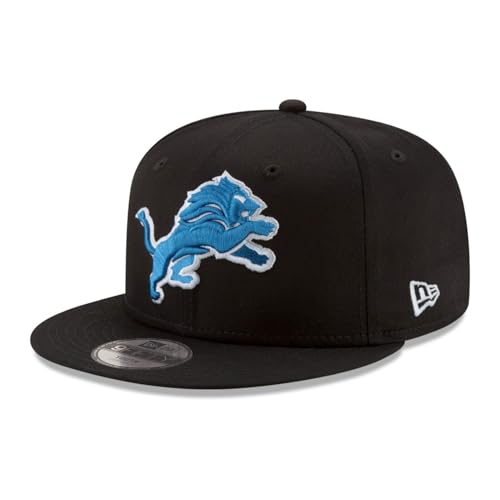 Casquette New Era 9Fifty Detroit Lions noire enfant pour protéger les yeux du soleil