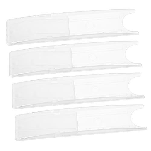 BESTonZON Storage Holder 4 Pack Sturdy Abs Plastic Compact Size for Easy Storage and Carry