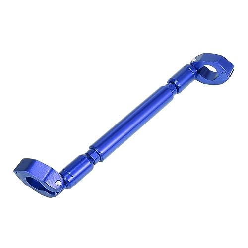 Barra de equilibrio azul de aluminio para manillar de moto 22mm 5