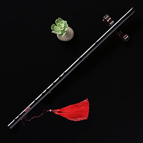 Jinchuan 魔道祖師笛子 陳情笛 藍忘機竹笛 魏無羨横笛 管楽器 コスプレ道具 コスプレ コス コスチューム用小物 アクセサリー 学園祭 文化祭 イベント 学生 プレゼント セット(E調-調刻詩がない)