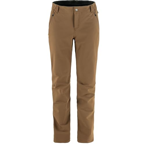 Pantalon Fjällräven Femme Abisko Winter Stretch randonnée Wood Brown 42