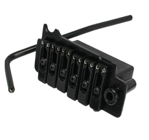 Système de vibrato VS100 à 2 points chromé avec petit double verrouillage pour guitare électrique