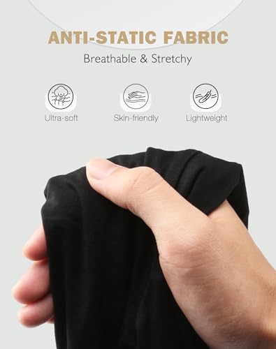 Image of MANCYFIT Slip Skirt for Women Under Dress, Midi Half Slip | Anti-Static Layer, Knee Length, No-Cling Underskirt, Midi Slip Skirt, Smooth A-Line Drape, Under Dresses