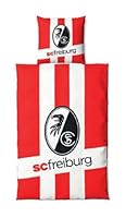 SC Freiburg Bettwäsche - Wappen - im Jutebeutel 2-teilig 135 x 200 cm