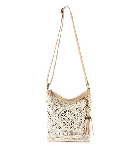 The Sak Lucia Crossbody Purse - Hand Crochet Women's Handbag for Everyday & Travel - Cross Body Bag With Zipper Pockets3