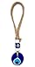 MYSTIC JEWELS - Occhio Turco con Jude per Case, Auto - Portafortuna - Good Luck Ornament (Blu Navy)