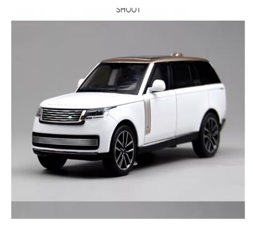 Modelo a escala 1:32 Land Rover Range Rover SUV negro miniatura 5