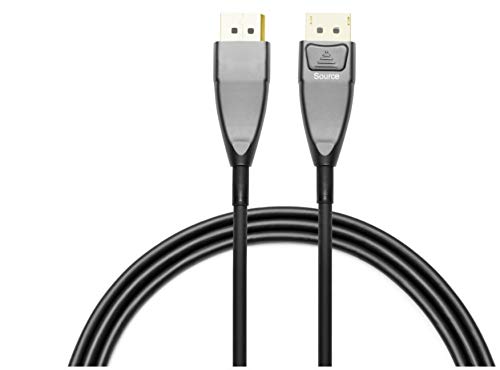 DP-MMG-1500V1.4OP cavo DisplayPort 15 m Nero (Premium Optic DP 1.4 Cable 15m - DP 1.4 8K 60Hz,32.4Gbps - Support: YUV4:4:4, EDID/HDCP2.2 - Warranty: 300M)