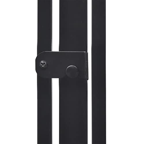 image for vidaXL Pet Fireplace Fence Steel Dog Cat Safety Fence Panel Fireguard 