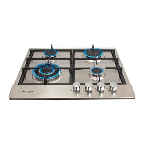 Opiniones de Parrilla de Gas 4 Quemadores Walmart disponible en línea para comprar. 44 MiChef Parrilla A Gas de 4 Quemadores Empotrable de 60 cm cubierta en acero inoxidable Mod Scappi