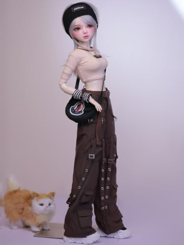 Muñeca estilo BJD pintada a mano, 56 cm, articulada miniatura 3