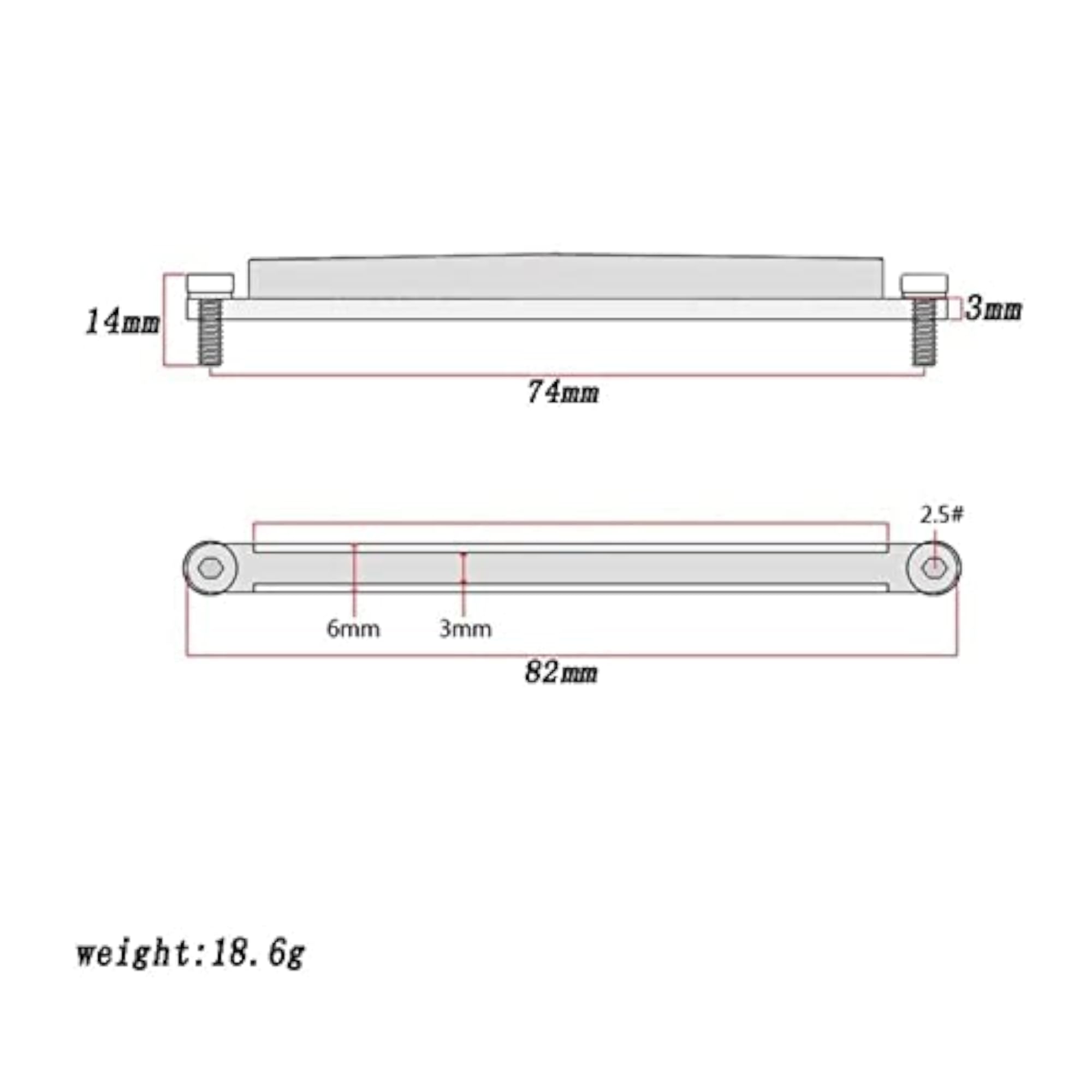 Steel Guitar Bridge Adjust Saddle Rail Heighting, Folk Guitar Replacement