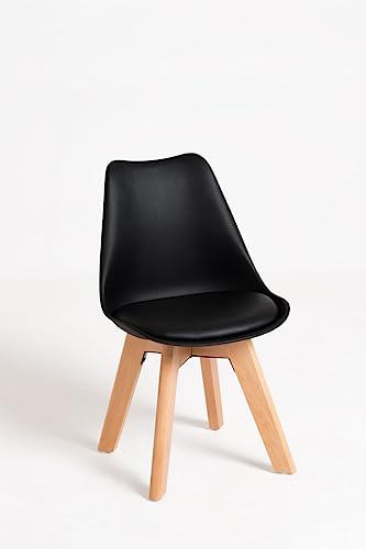Regalos Miguel - Sillas Comedor - Silla Synk Kid (Infantil) - Negro