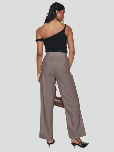 NIMIN Womens Dress Pants 2025 Business Casual Work Slacks for Women High Waisted Office Trousers Grey3