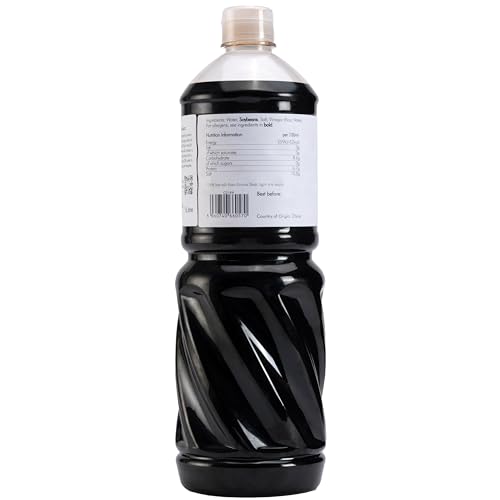 Emma Basic Gluten Free Reduced Salt Soy Sauce 1 Litre | Umami |Reduced Salt |No Additives|