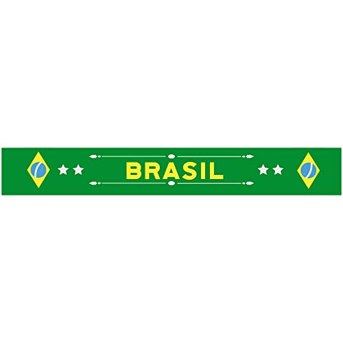 World Cup Fifa Qatar 2022 - Bufanda oficial Brasil, unisex, talla única