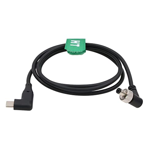 Cable USB C a CC de 1m para alimentar monitores de video en producciones exteriores