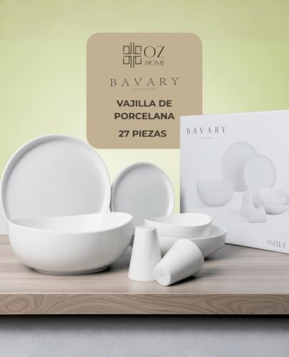 🎨 DESIGN MODERNO E VERSATILE: Uno stile che abbraccia i set piatti moderni e anche i piatti moderni particolari. La tonalità neutra permette abbinamenti con piatti quadrati moderni o con piatti bianco e grigio, rendendo il servizio piatti moderni perfetto sia per una tavola elegante sia per un set piatti neri o per piatti vintage utilizzati in occasioni speciali. Il design permette inoltre di armonizzare facilmente un piatti set 6 persone con elementi già esistenti.