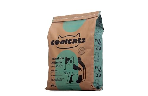 Granulado Higiênico de Madeira Coolcatz 5kg