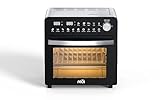 MOI 1500W Air Fryer Toaster Oven - Convection Toaster Oven Air Fryer Combo with 12 Presets - Countertop Ovens for Baking & Frying with Digital Display, Dual Heating, Rotisserie & Dehydrate Function