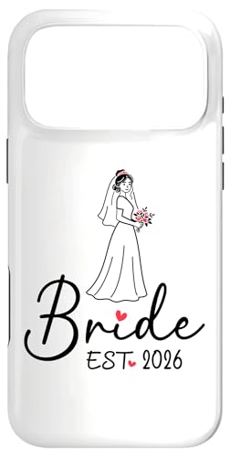 Bride Est. 2026 �����낢 �V�Y�V�w 2026 ���� ������ �X�}�z�P�[�X iPhone 17 Pro Max �p
