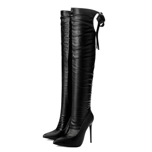 Bottes au-dessus du genou pour femmes bottes de mode automne hiver 12cm