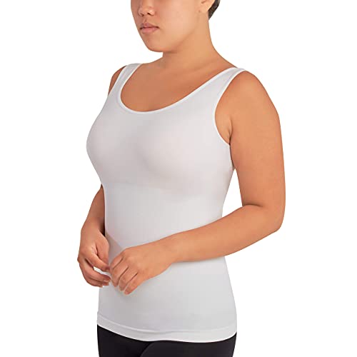 Image of Skinnygirl Women's Scoop Neck Seamless Shaping Camisole, 3-Pack