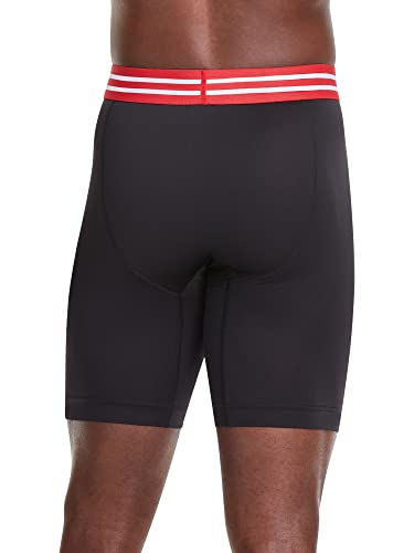 Champion mens Boxer Briefs, Performance Stretch, Moisture Wicking, Multi-pack3