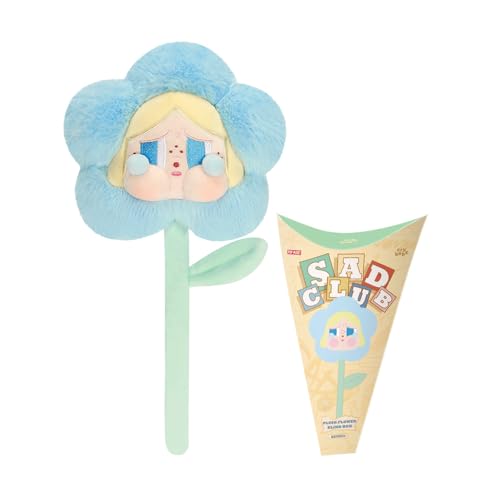 POP MART CRYBABY Sad Club Series-Plush Flower Blind Box【1ピース】 ポップマート ガチャガチャ ブラインド ボックス フィギュア プラモデル プレミアム おもちゃソフビ オリジナル キャラクター 誕生日 プレゼント
