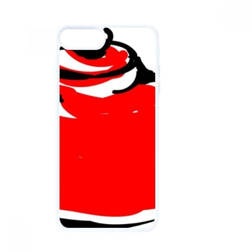 Coque iPhone SE 2 théière chinoise blanche étui rigide de protection antichoc pour mobile