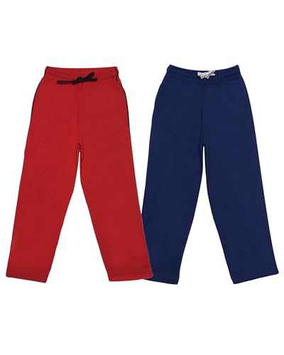 Image of Dollar Champion Cotton Regular Fit Trouser Pack of 2 for Boys -Actual Color May Vary