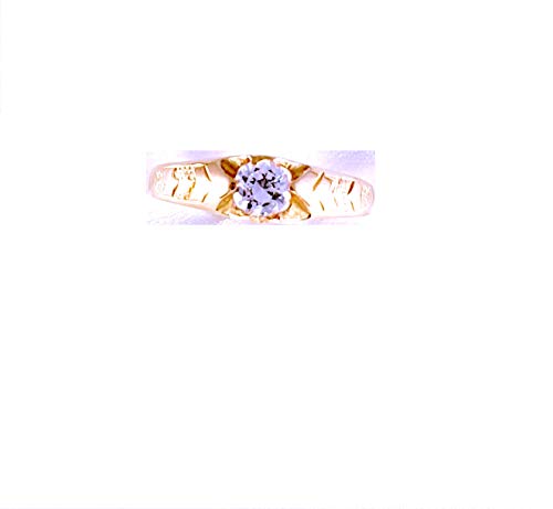 Bague or 18 carats zircone flèche n°54 pour rayonner au quotidien
