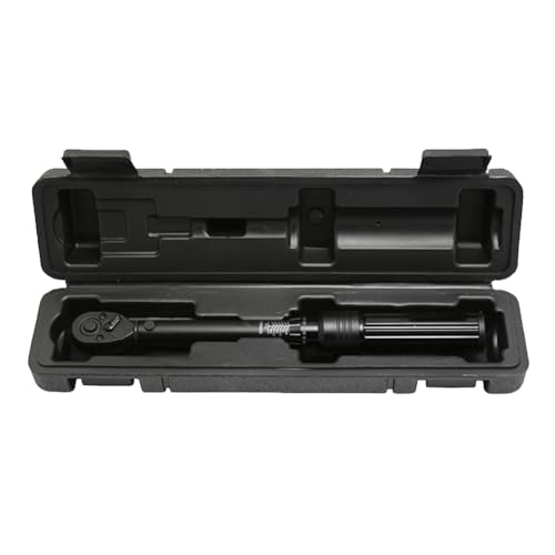 Xnuiasqe Llave Dinamométrica 1/4 In, 2-24 M, Llave Torsión con Accionamiento Cuadrado, Profesional 1/4 In, Herramienta Profesional para Reparación Bicicletas y Automóviles
