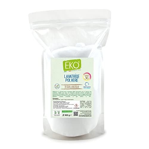 Eko Detersivo Lavatrice Polvere 900G Busta - 36 Lavaggi, Ecologico