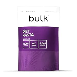Pâtes Diététiques Bulk, 200g - Marque Leader en Nutrition Active