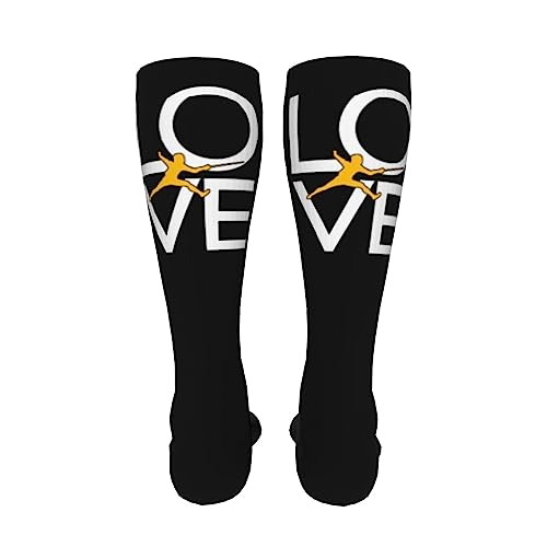 Fencing Knee High Socks For Women Long Tube Socks Athletic Compression Socks Unisex High Socks Girls4