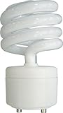 GE Lighting 76136 Energy Smart Spiral CFL 20-Watt (75-watt replacement) 1200-Lumen T3 Spiral Light...