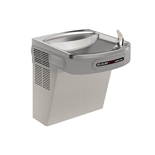 Image of Elkay Cooler Wall Mount ADA Hands-Free Non-Filtered Refrigerated, Light Gray Granite